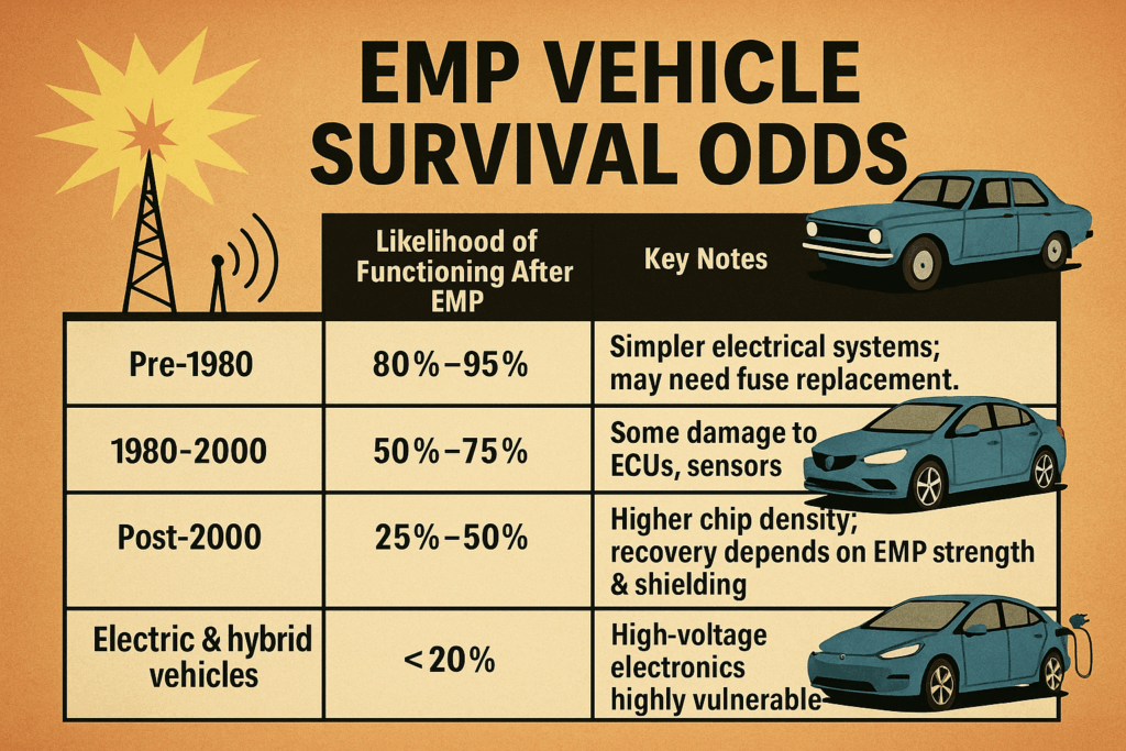 EMP Vehicle Survival Odds