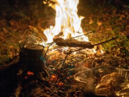 Cooking by fire