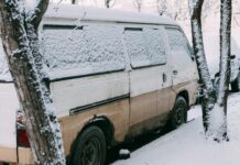 How Van Lifers Can Prepare for Winter: Off-Grid Survival & Comfort Tips van in snow